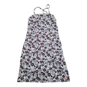 💕American eagle floral print halter open back mini‎ Womens Size 4